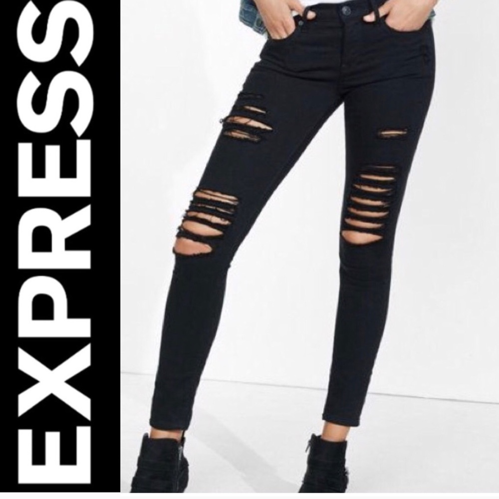 EXPRESS Mid rise Jeggings! Size 2